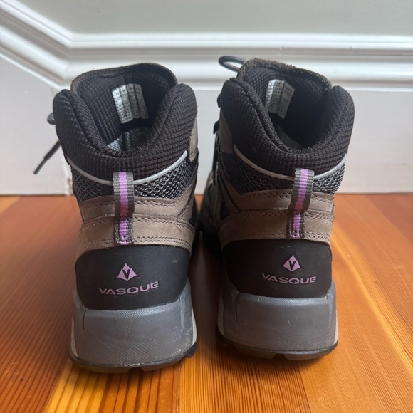 VASQUE Boots Womens 9W Wide Breeze 2.0 GTX Hiking Gore-Tex Nubuck Leather Brown - Picture 2 of 11